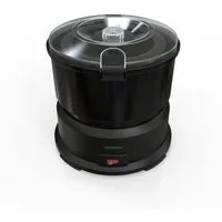 GASTRONOMA Kartoffelschäler 18220001, (1-tlg), El. Kartoffelschäler (1kg) & Salatschleuder (2-in-1)