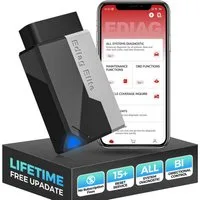 Kingbolen OBD2-Diagnosegerät EDIAG ELITE OBD2 Fahrzeugdiagnosegerät Bluetooth App, Aktive Tests von Bauteilen, 15 Service-Funktionen