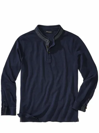 Mey & Edlich Herren Urväter-Polo Orange 100 % Baumwolle