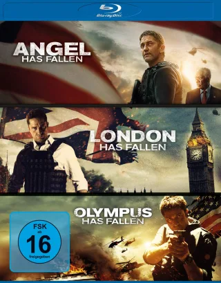 Olympus/London/Angel has fallen - Triple Film Collection [Blu-ray]