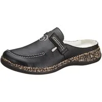 Rieker Clog, Sommerschuh, Schlappen mit Stretcheinsatz