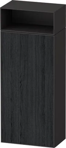 Duravit Zencha Halbhochschrank Eiche Schwarz & Graphit Matt & Supermatt 400x240x961 mm - ZE1351R1680 ZE1351R16800000