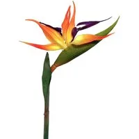 Kunstblume Künstliche Strelitzie ca. 60cm Paradiesvogelblume Papageienblume, Floratexx GmbH