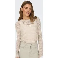 JDY Rundhalspullover JDYSUN LAY L/S BOATNECK PULLOV. KNT NOOS