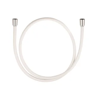 KLUDI SUPARAFLEX WHITE Brauseschlauch L=160 mit verchromten konischen Muttern weiß 6107291-00