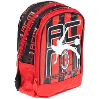COFI 1453 Kinderrucksack A.C. Milan Fan Rucksack 27 cm Ideal für Schule und Ausflüge