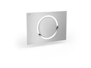 Mepa zero für A31/B31/E31 Betätigungsplatte 2-Mengen, matt chro, 421853 421853