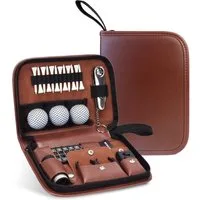 FOUORTUNATE-BEE Werkzeugtasche Golf-Taschen für Zubehör, praktischer Aufbewahrungsbeutel, großvolumig, Multifunktionale Golf Ausrüstungstasche kompakt und tragbar für Herren