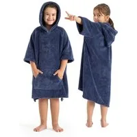 OTTO home Badeponcho Lillou, für Kinder, ideal für Urlaub oder im Schwimmbad, Midilänge, Microfaser, Kapuze, weich und kuschelig, Fleece, plüsch, Surfponcho