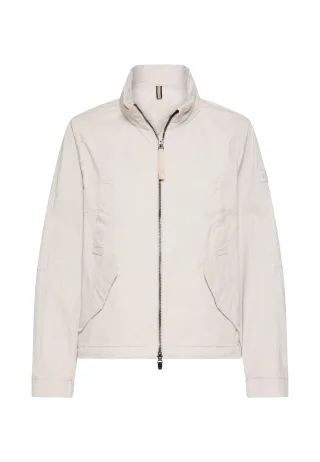 camel active - Jacke mit ausrollbarer Kapuze pearl - Gr. - 46