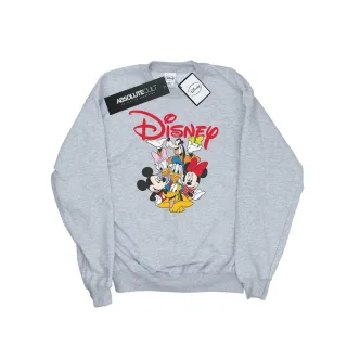 Disney - "Mickey Mouse Crew" Sweatshirt für Herren (Grau)