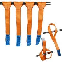 TRUTZHOLM Spanngurt 4x Gurtschlaufen Doppelschlaufen 1750 kg Gurtlast Zurrschlaufen (Set)