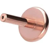 PIERCINGLINE Piercing-Set Titan Labret mit Push Fit ohne Kugel (Labrets, 1-tlg)