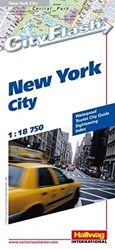 Hallwag City Flash New York City