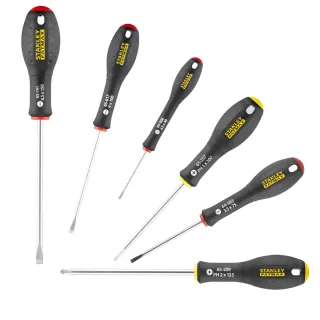 STANLEY FATMAX Schraubendreher-Set 7-teilig Schlitz: 6,5x150mm, PH1, PH2 - FMHT0-62627