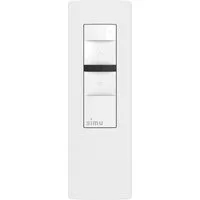 Simu Rollladen-Funksteuerung Hz Handsender 1 Kanal, für Rollladenantriebe, Markisen, kompakt, ergonomisch und praktisch