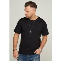 Jack & Jones T-Shirt JCOMETA TEE Herrenshirt aus Baumwoll-Stretch Basic Kurzarm Top mit Rundhals