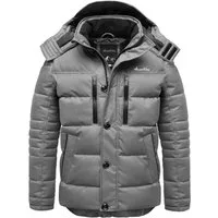 Amaci&Sons Winterjacke WACO Winterjacke Herren Gefütterte Winter Jacke für Männer mit Kapuze