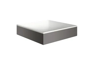 Hansgrohe Aufsatzwaschtisch AXOR Suite Basins&Bathtubs 400x400mm o.Hl.Ül weiss/brushed black chrome, 42003340