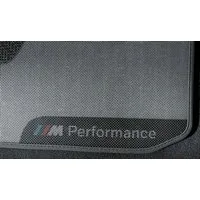 BMW Auto-Fußmatten BMW M Performance Fußmatten Satz hinten 3er F30 F31 M3 F80 4er F36 (1 St)