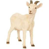 Geschenkestadl Tierfigur Ziege XL Ziegenfigur Tierfigur groß 48cm Tier Garten Bauernhof Hof (1 St)