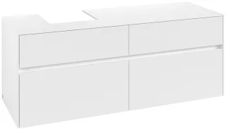 Villeroy & Boch Waschtischunterschrank Collaro C10100 1400x548x500mm White Matt C10100MS