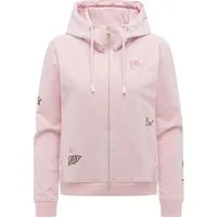 Ragwear Sweatjacke Parya Embro Damen Zipper mit Stickereien