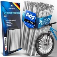 Nextcover Fahrradreflektor Nextcover® Speichenreflektoren Fahrrad - Das Original - 3M Scotchlite, (36 St)
