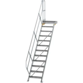 Munk Treppe mit Plattform 45° Stufenbreite 600 mm - 600432
