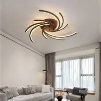 Euroton LED Deckenleuchte LED Deckenleuchte 2042 Fernbedienung Lichtfarbe einstellbar dimmbar, LED fest integriert, kaltweiß-warmweiß, 7000k-3000k stufenlos einstellbar