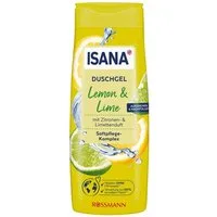 ISANA Duschgel Lemon & Lime, 300 ml, mit Softpflege-Komplex