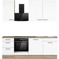 OPTIFIT Küchenzeile Fiona, Breite 230 cm, mit Hanseatic-E-Geräten in Premium oder Basic
