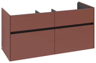 Villeroy & Boch Waschtischunterschrank Collaro 1154x546x444mm m. Bel. 4 Ausz. Waschtisch mittig Wine C012B0AH