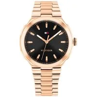 Tommy Hilfiger Quarzuhr Georgia 1782821, Armbanduhr, Damenuhr, Edelstahlarmband, analog