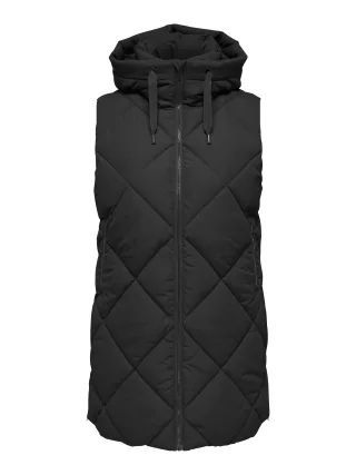 ONLY CARMAKOMA - CARMAGGI HOOD WAISTCOAT OTW Black - Gr. - 44