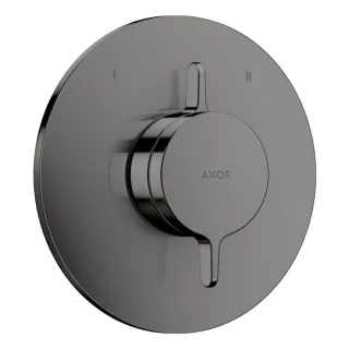 hansgrohe AXOR One Mischer 48415330 Unterputz für 2 Funktionen, polished black chrome