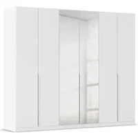 OTTO home Drehtürenschrank Kleiderschrank Schrank Garderobe AGORDO mit Dekor- oder Hochglanzfront (in zwei Griff-Farben, Breiten 91-405 cm) durchdachte Innenausstattung, in 8 Breiten und 2 Höhen MADE IN GERMANY