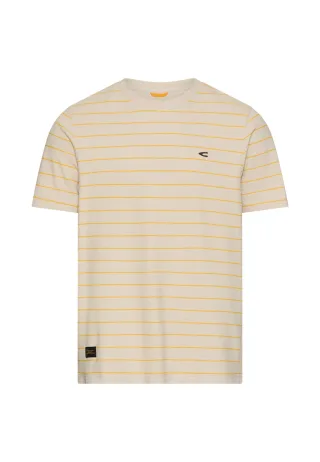 camel active - T-Shirt aus reiner Baumwolle sun yellow - Gr. - XL