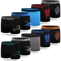 L&K Boxershorts 1209MF (10er-Pack) Boxershorts Herren & Jungen Mikrofaser in 10 verschiedenen Modelle