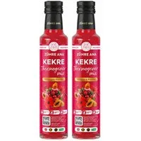 Zühre Ana® Sirup Kekre Thermogenic Mix 250 ml – Frucht- & Pflanzenextrakt-Mix, 100 % Natürliches Fruchtaroma