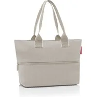 REISENTHEL® Shopper e1, Einkaufstasche, 50 x 26,5 x 16,5 cm (1-tlg), Seitlich umlaufender Reißverschluss vergrößert das Volumen der Tasche
