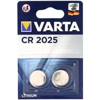 VARTA Varta CR2025 2er Blister Verpackung Batterie, (3,0 V)