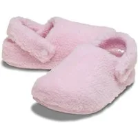 Crocs Classic Cozzzy Slipper Clog Hausschuh, mit kleiner Plateausohle