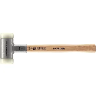 HALDER SUPERCRAFT - Schonhammer rückschlagfrei mit Hickorystiel, Nylon - 3366.050