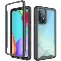 betterfon Handyhülle für Samsung Galaxy A52 / A52s 5G 2-teiliges 360° Schutzcase, Stoßfestes TPU, elastisch, kratzfest & griffig im Alltag