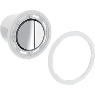 Geberit Ersatzteile Drücker für Typ 10 Fernbetätigung, rund, pneumatisch, 243398KH1 243398KH1