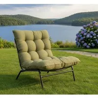 Lesli Living Loungesessel Lesli Living Relaxsessel Zenzi Olive anthrazit/olivgrün