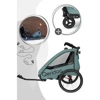 Qeridoo Fahrradkinderanhänger Qupa Plus 1 - Kinderfahrradanhänger für 1 Kind