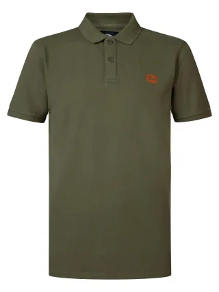 Petrol Industries - Klassisches Poloshirt Männer - Grün
