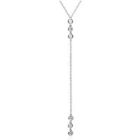 Unique Y-Kette Y-Kette von Unique aus Sterlingsilber mit Zirkonia